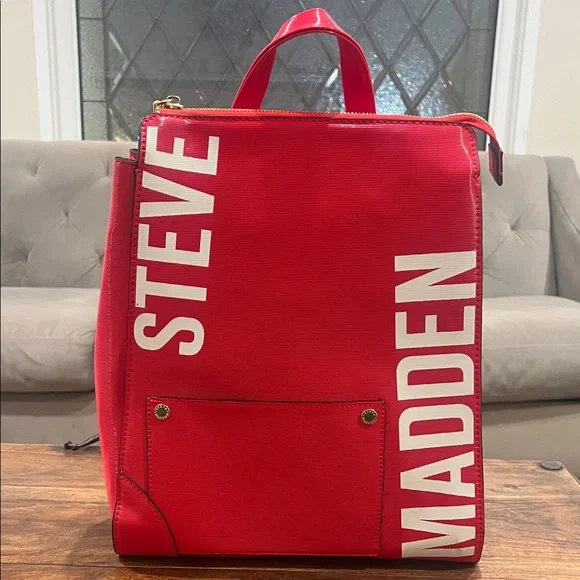 Steve Madden | Bags | Steve Madden Bhart Bold Red Womens 